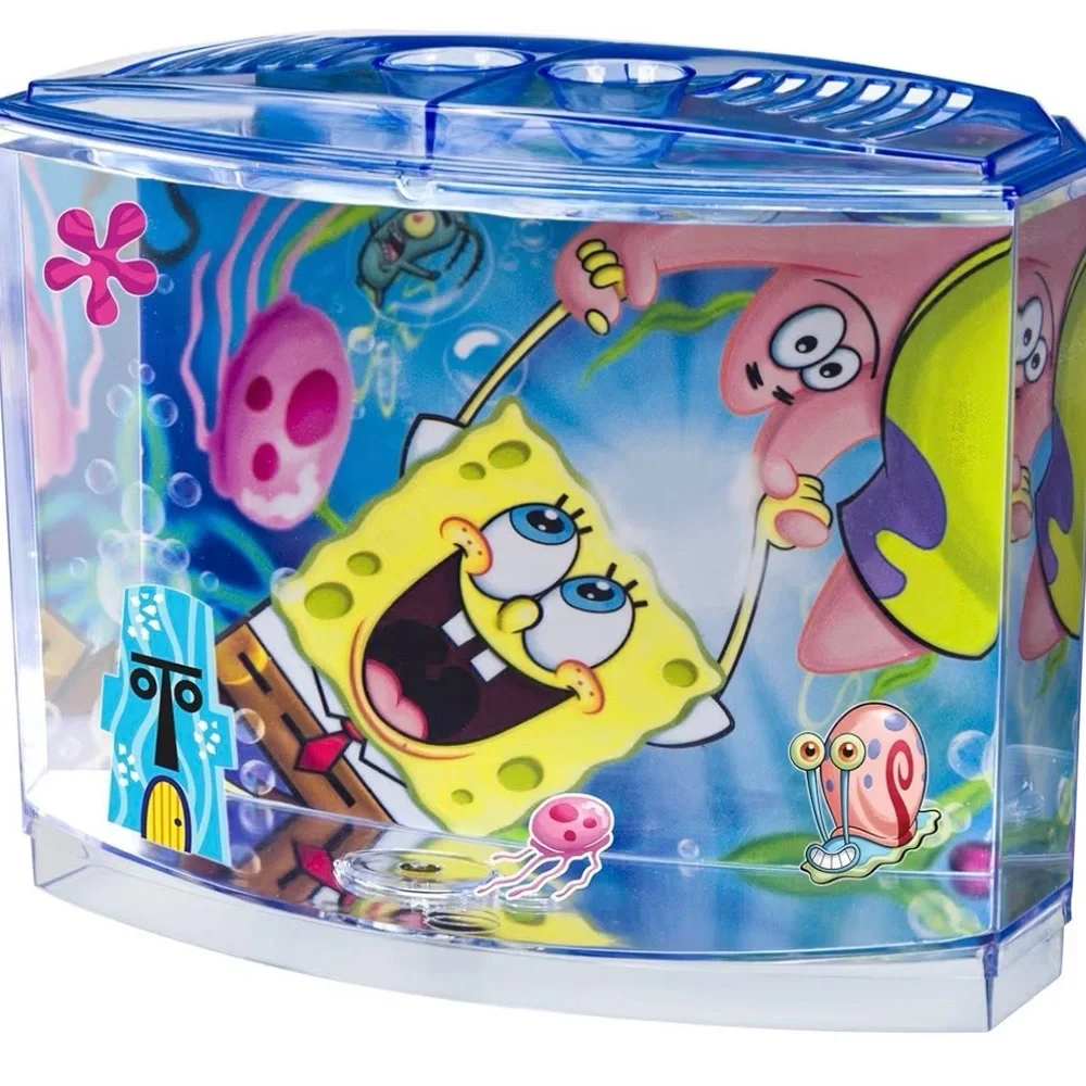 🐠 Nickelodeon SpongeBob Betta Tank – 0.5 Gallon – Penn‑Plax